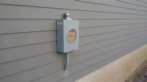 meter box metal tpo|metal siding with meter box.